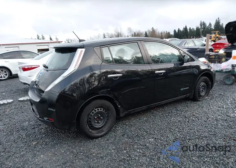 2017 Nissan Leaf S z USA, uszkodzony, nr VIN 1N4BZ0CP5HC308160